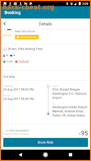 AirportShuttles.com Rides screenshot