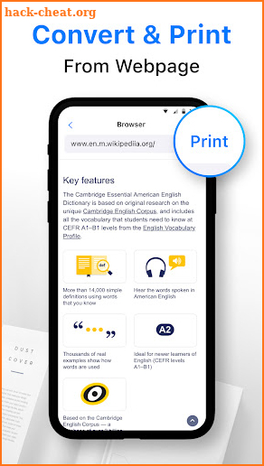 AirPrint: Mobile printer, scan screenshot