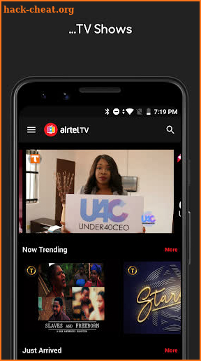 Airtel TV screenshot