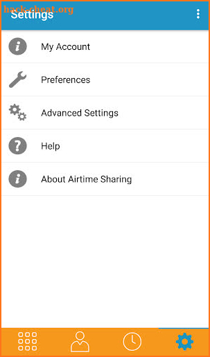 Airtime Sharing screenshot