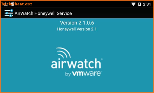 AirWatch Service for Honeywell screenshot