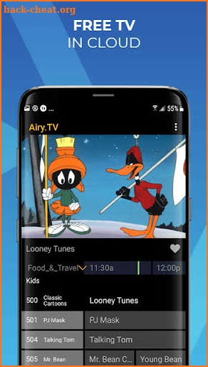 Airy - Free TV & Movie Streaming App For AndroidTV screenshot