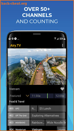 Airy - Free TV & Movie Streaming App For AndroidTV screenshot