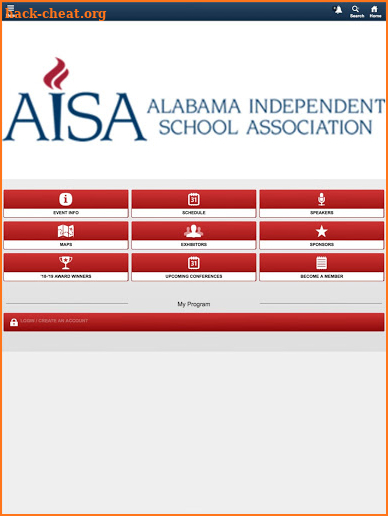 AISA Annual Conference screenshot