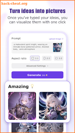 Aitubo Art - AI Art Generator screenshot