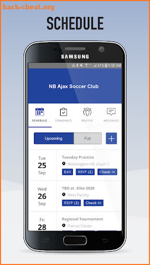 AJAX Soccer Club screenshot