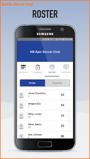 AJAX Soccer Club screenshot
