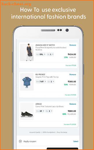 AJIO Online Shopping Tips screenshot