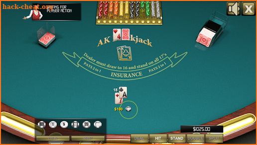 AK Blackjack screenshot