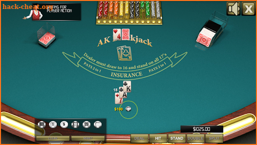 AK Blackjack screenshot