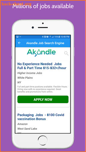 Akandle Job Search screenshot