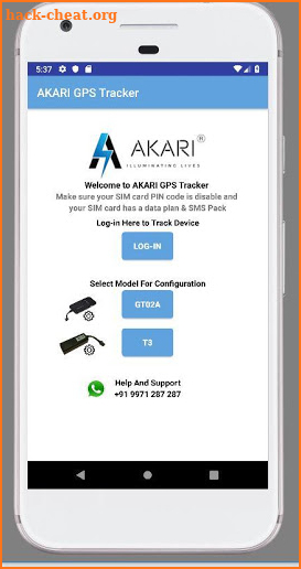 AKARI GPS TRACKER  MANAGER screenshot