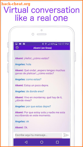 Akemi - ChatBot screenshot