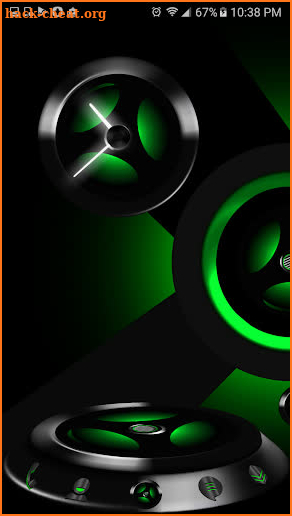 AkilaGreen Next launcher theme screenshot