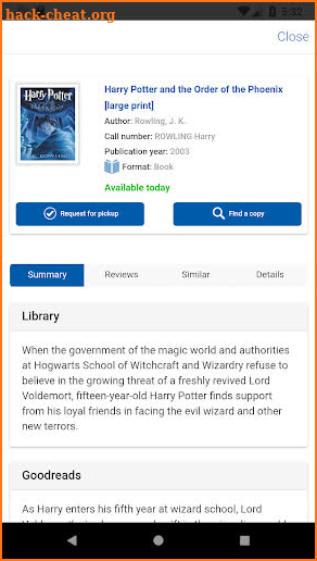 Akron Library Mobile screenshot