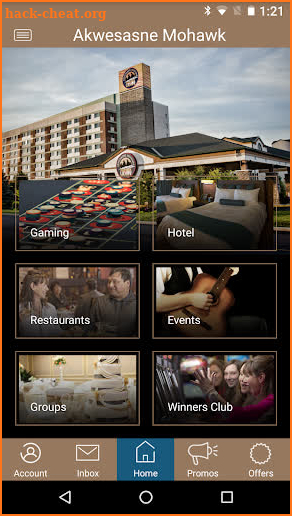 Akwesasne Mohawk Casino Resort screenshot