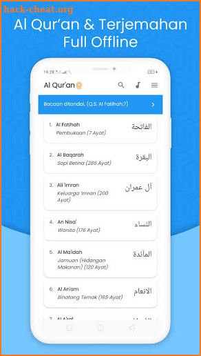 Al Quran dan Terjemahan Indonesia 30 Juz Offline screenshot