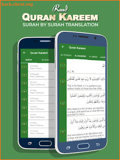 Al Quran MP3 with Translation - Quran Kareem screenshot