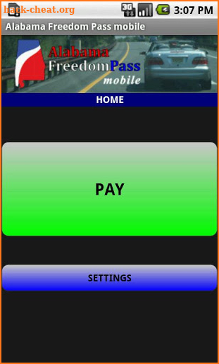 Alabama Freedom Pass mobile screenshot