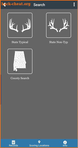 Alabama Whitetail Records - Trophy Deer Records screenshot