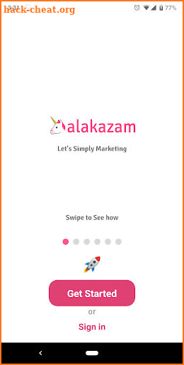 Alakazam screenshot