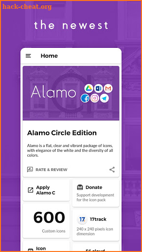 Alamo Icon Pack - Circle Edition screenshot