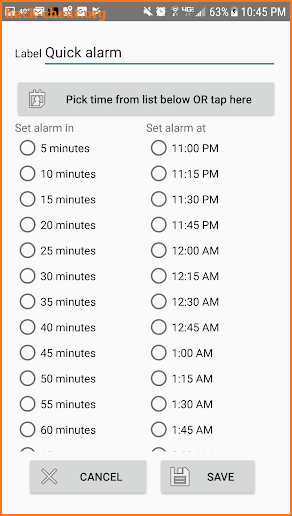 Alarm Clock, EZ Alarm, Configurable Loud Ringtones screenshot