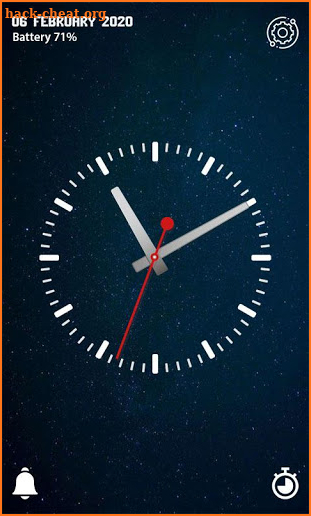 Alarm clock for deep sleepers screenshot
