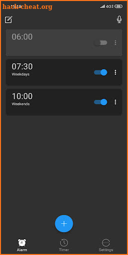 Alarm Clock - loud alarm clock, free alarm clock screenshot