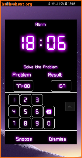 Alarm Clock Neon screenshot