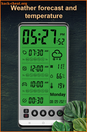 Alarm clock Pro screenshot