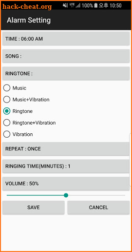 Alarm Clock -Vibration Alarm screenshot