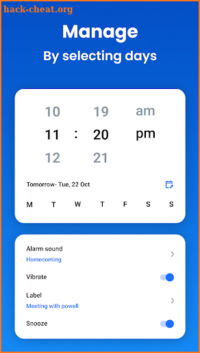 Alarm Clock - Wake Up Gently screenshot