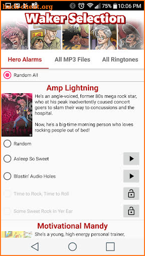 Alarm Clock - Wake Up Heroes screenshot