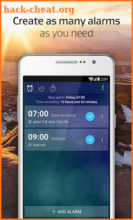 Alarm Clock Xtreme + Free Sleep Tracker and Timer screenshot