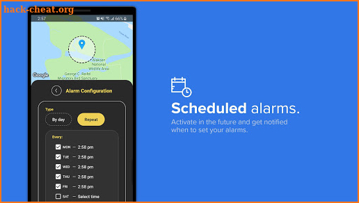 Alarm-Me ( Location Alarm / GPS Alarm ) screenshot