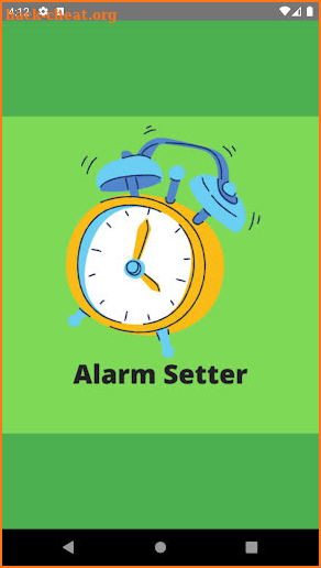Alarm Setter Clock screenshot