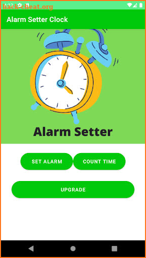 Alarm Setter Clock screenshot