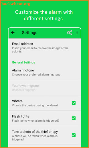 alarMob - Anti-theft alarm screenshot