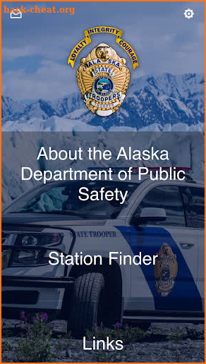 Alaska Department of Public Safety screenshot