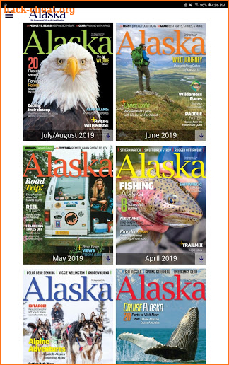 Alaska Magazine screenshot