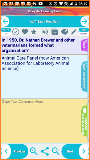 ALAT Assistant Laboratory Animal Technician Exam screenshot