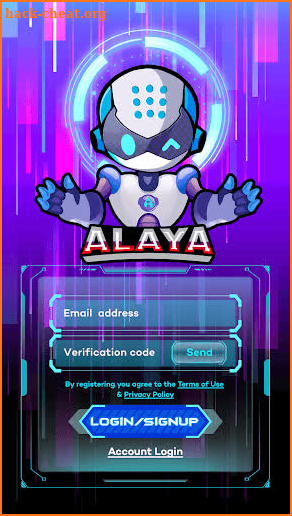 Alaya AI screenshot
