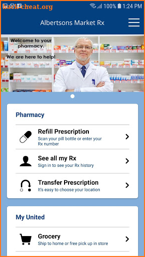 Albertsons Market Pharmacy screenshot