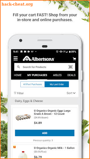 Albertsons Online Shopping screenshot