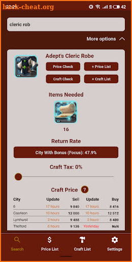 Albion Online - Fame Market screenshot