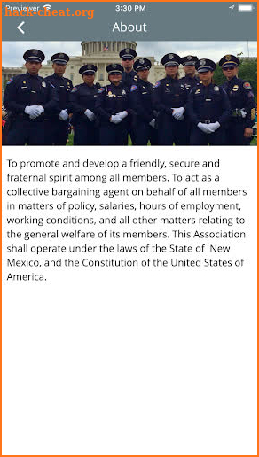 Albuquerque Police Officers' Association screenshot