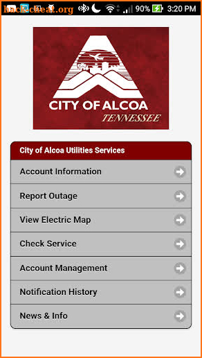 Alcoa Outage screenshot