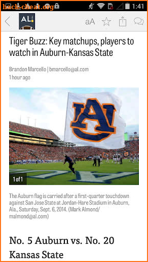 AL.com: Auburn Football News screenshot