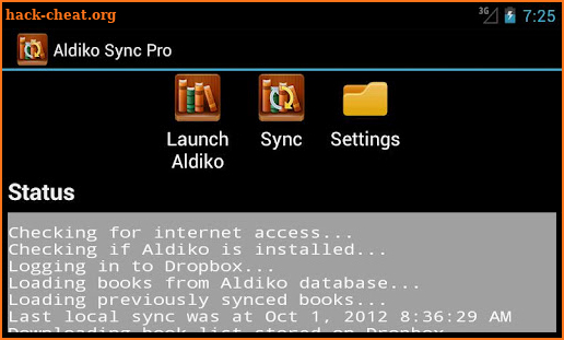 Aldiko Sync Pro Unlocker screenshot